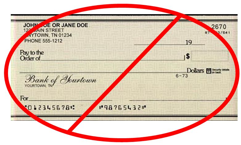 Why Phasing Out Cheques Is Not The Answer
