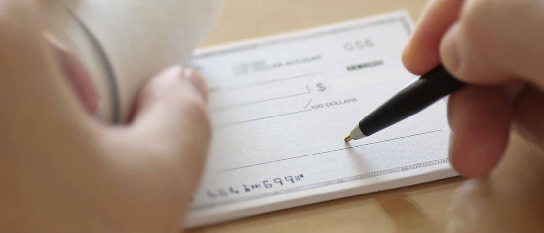 paper cheque