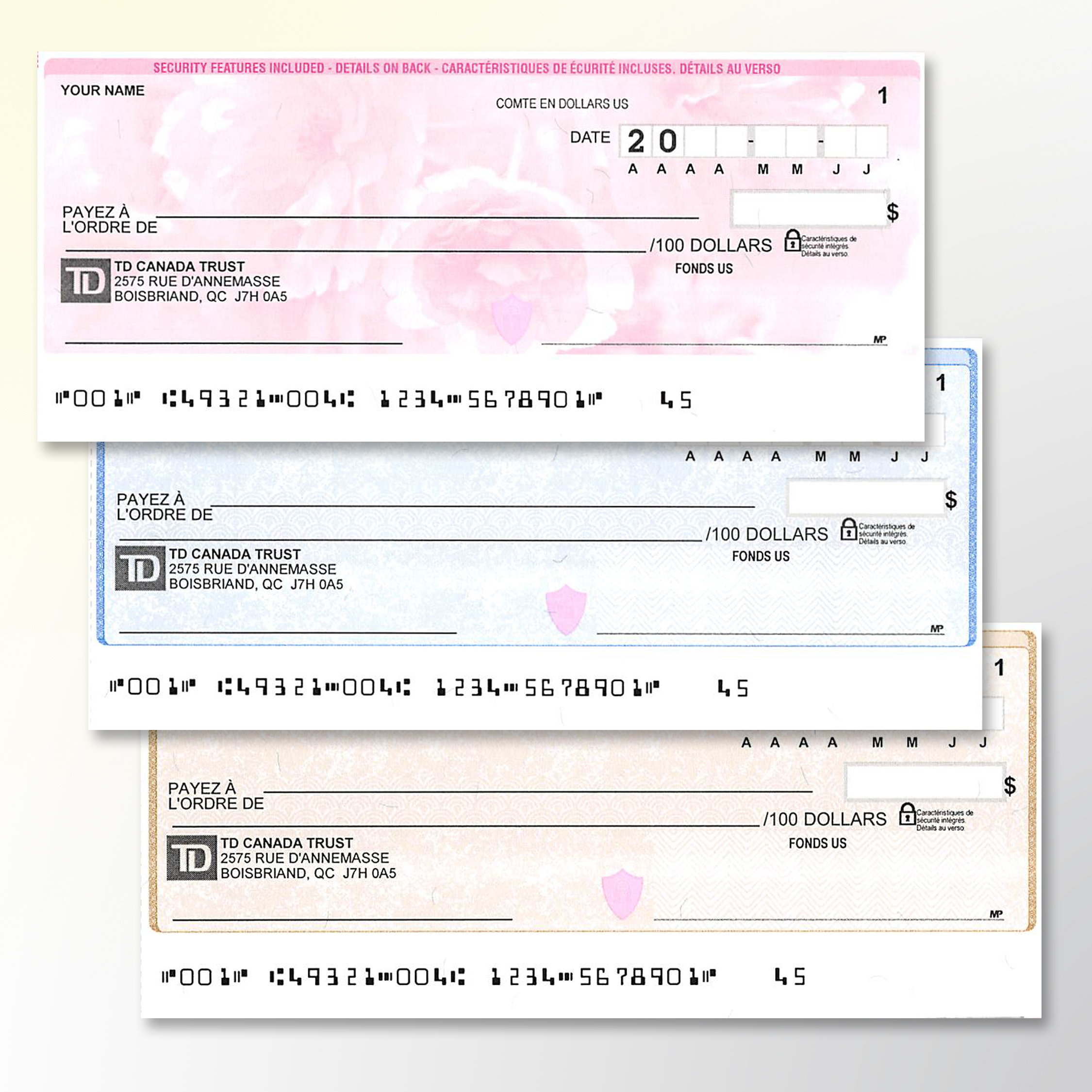 Personal Cheques